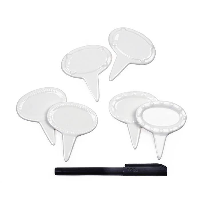 Oval Cheese Marker Set Of 6 for wholesale by RSVP International