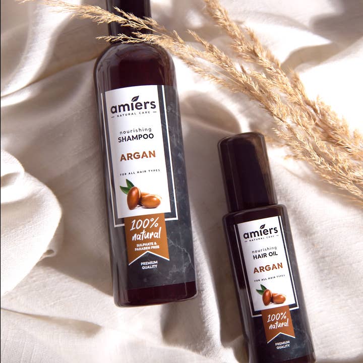 Amiers - Wholesale Hair Shampoo - 100% natural Argan Shampoo 250ml1