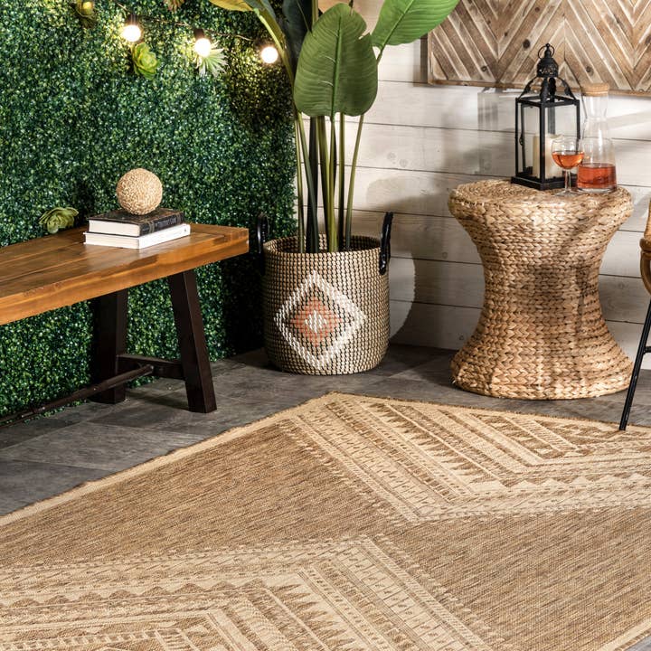 nuLOOM - Wholesale Area Rug - Landry Aztec Indoor/Outdoor Area Rug7