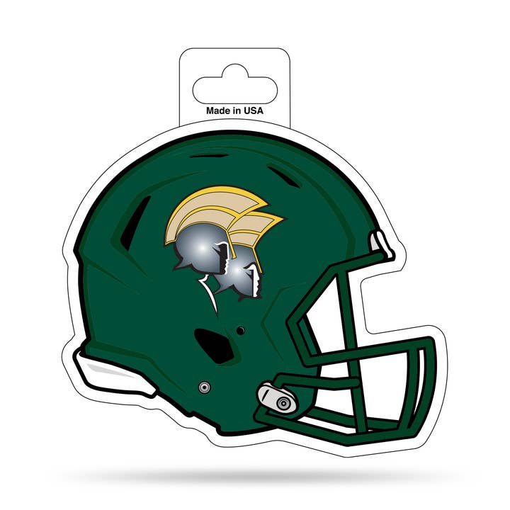NCAA Norfolk State Spartans Shape Cut Helmet Decal for wholesale by Rico Industries
