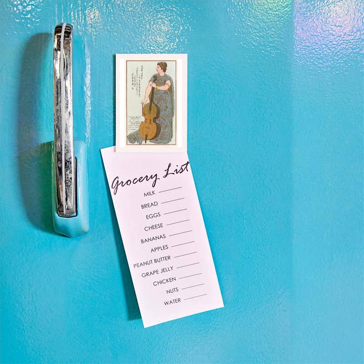 Found Image Press - Wholesale Magnet - Magnet TC-304 Woman with Cello1