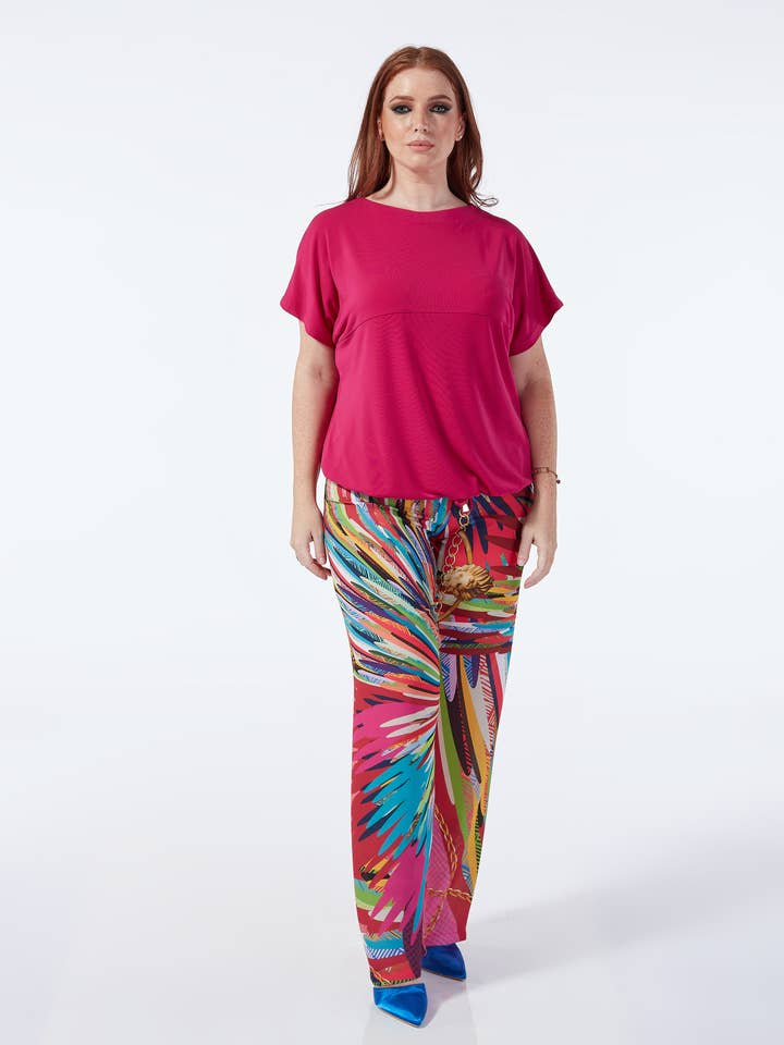 Maglia in jersey con coulisse al fondo per la vendita all'ingrosso da parte di Oltretempo