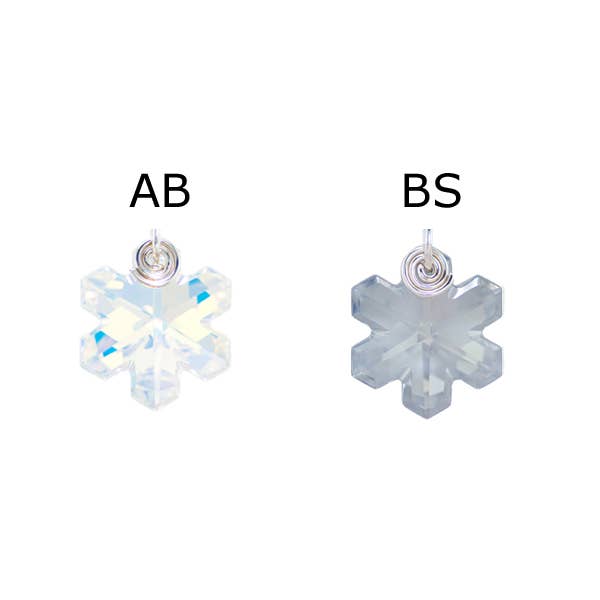 Snooty Jewelry - Wholesale Pendant/Charm Necklace - 20mm Crystal Snowflake Necklace2