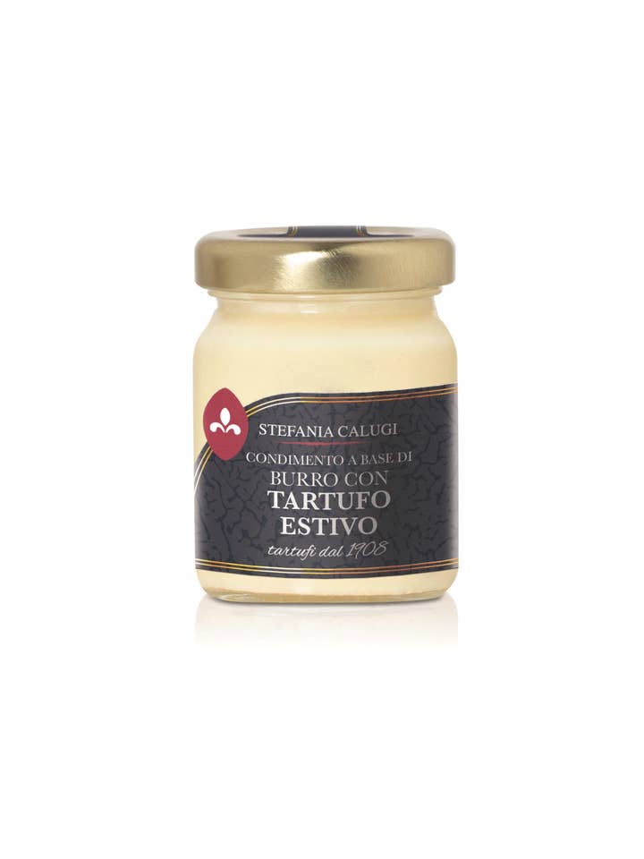 Butter-based seasoning with summer truffle | gluten free for wholesale by Stefania Calugi Tartufi