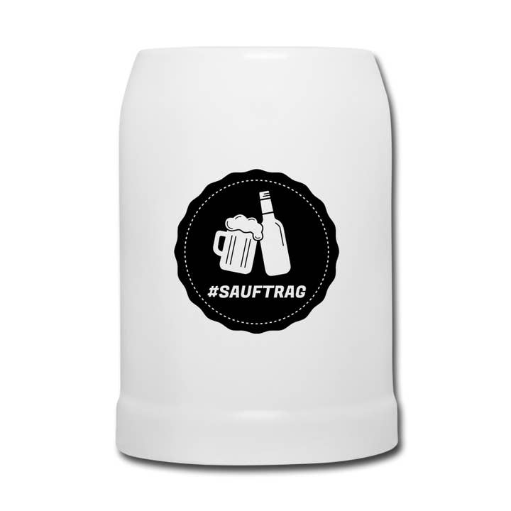 Sauftrag Klassik beer mug for wholesale by Sauftrag