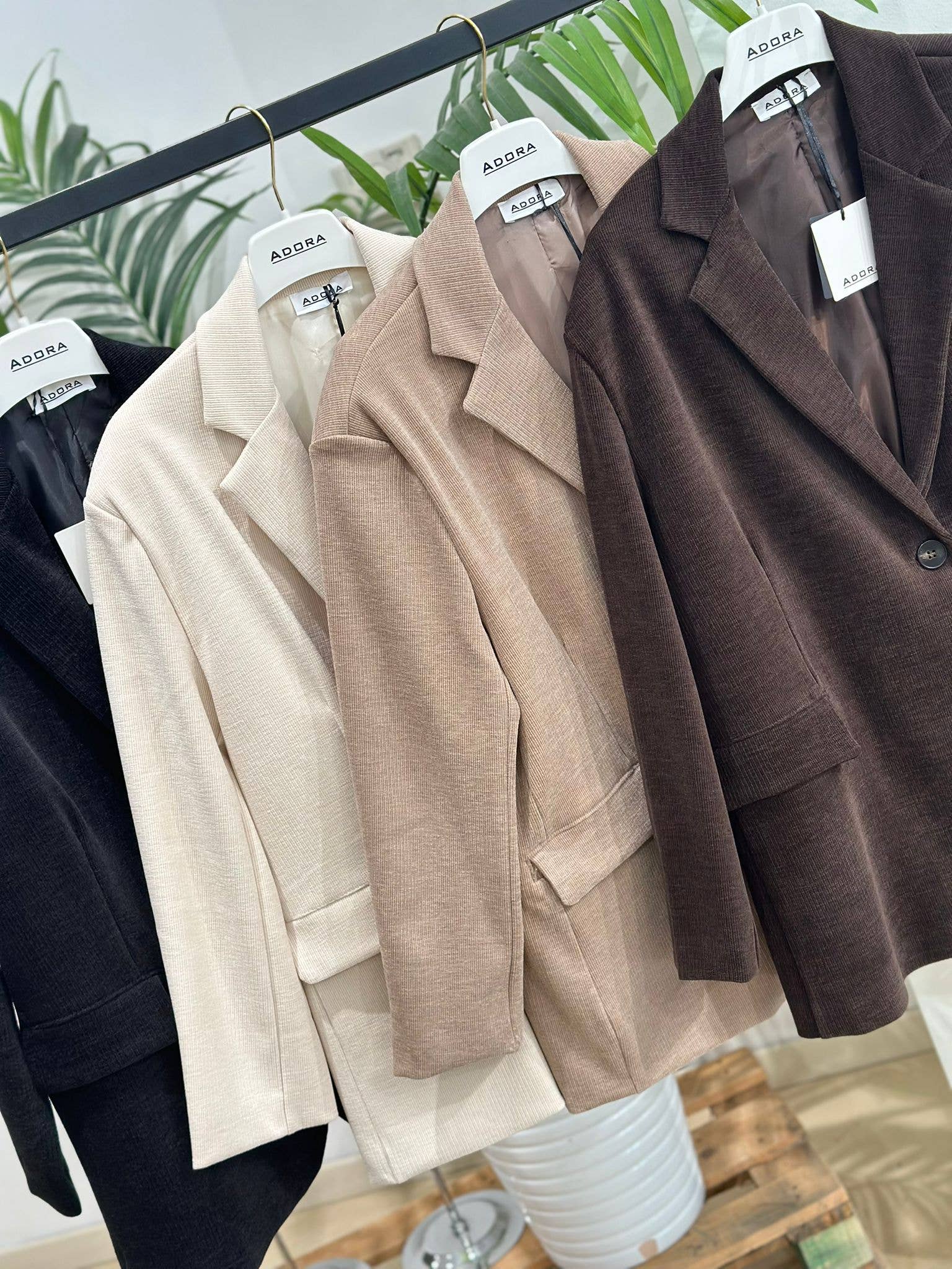 ADORA - Vente Blazer – femme - Blazer en velours de coton1