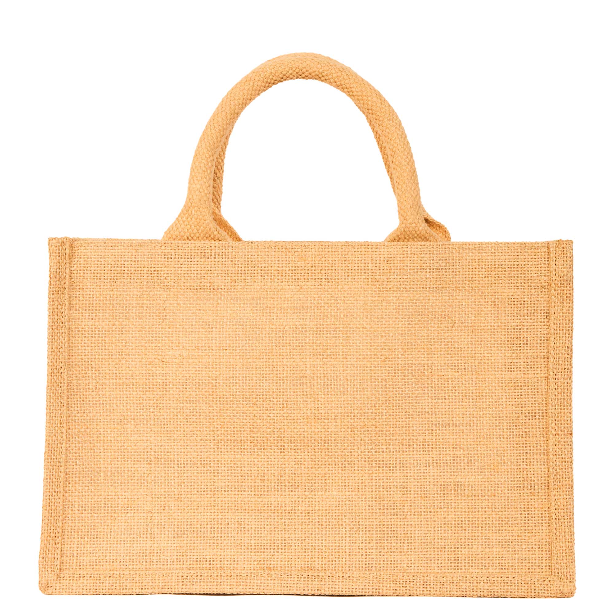 ecojutebags – Großhandel Lebensmittel-/Einkaufstasche – 12er-Pack Jute-Einkaufstaschen 20 cm H x 30 cm L x 10 cm B Wiederverwendbare Taschen3