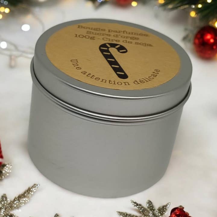 Duftkerze mit Gerstenzucker für den Großhandel von Une attention délicate