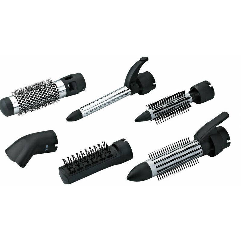 Sland - Wholesale Hair Dryer - Hot Air Brush set with 6 tips BROCK HS 9006 RD, 1000W1