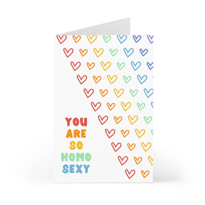R is for Robo - Wholesale Valentine's Day Card - LGBTQ Valentines Day Cards Gay Pride Funny Anniversary Cards