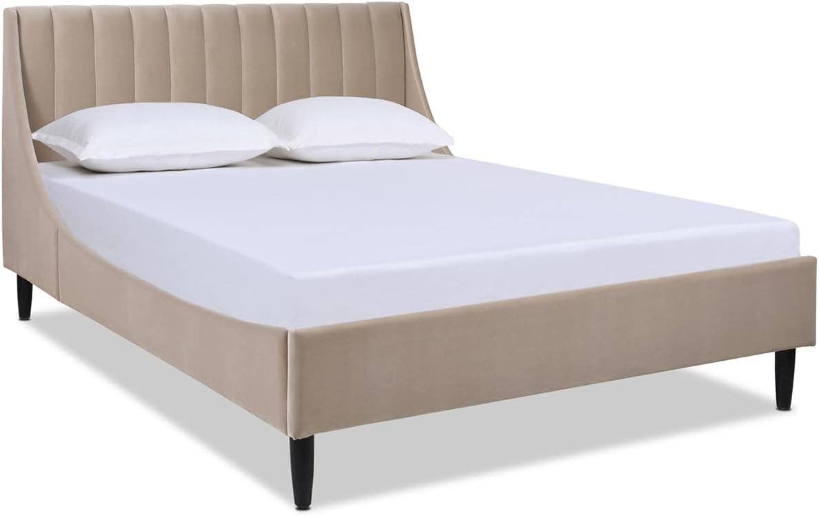 Jennifer Taylor Home - Wholesale Bed - Aspen Vertical Tufted Modern Headboard Platform Bed5