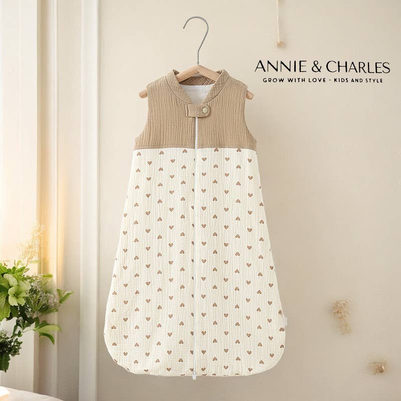 Annie & Charles - Wholesale Sleepsack - Baby - Annie & Charles® 100% organic muslin sleeping bag1