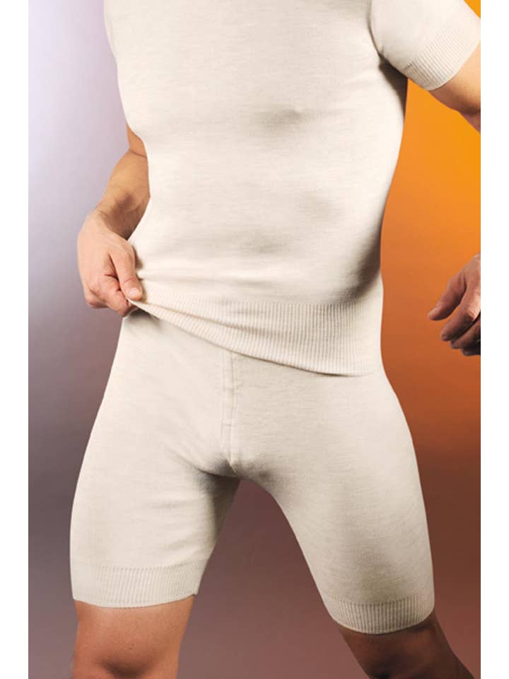 Normal Dark 2446 Short Leg Underwear - 50% virgin wool and 50% polypropylene for wholesale on Faire4