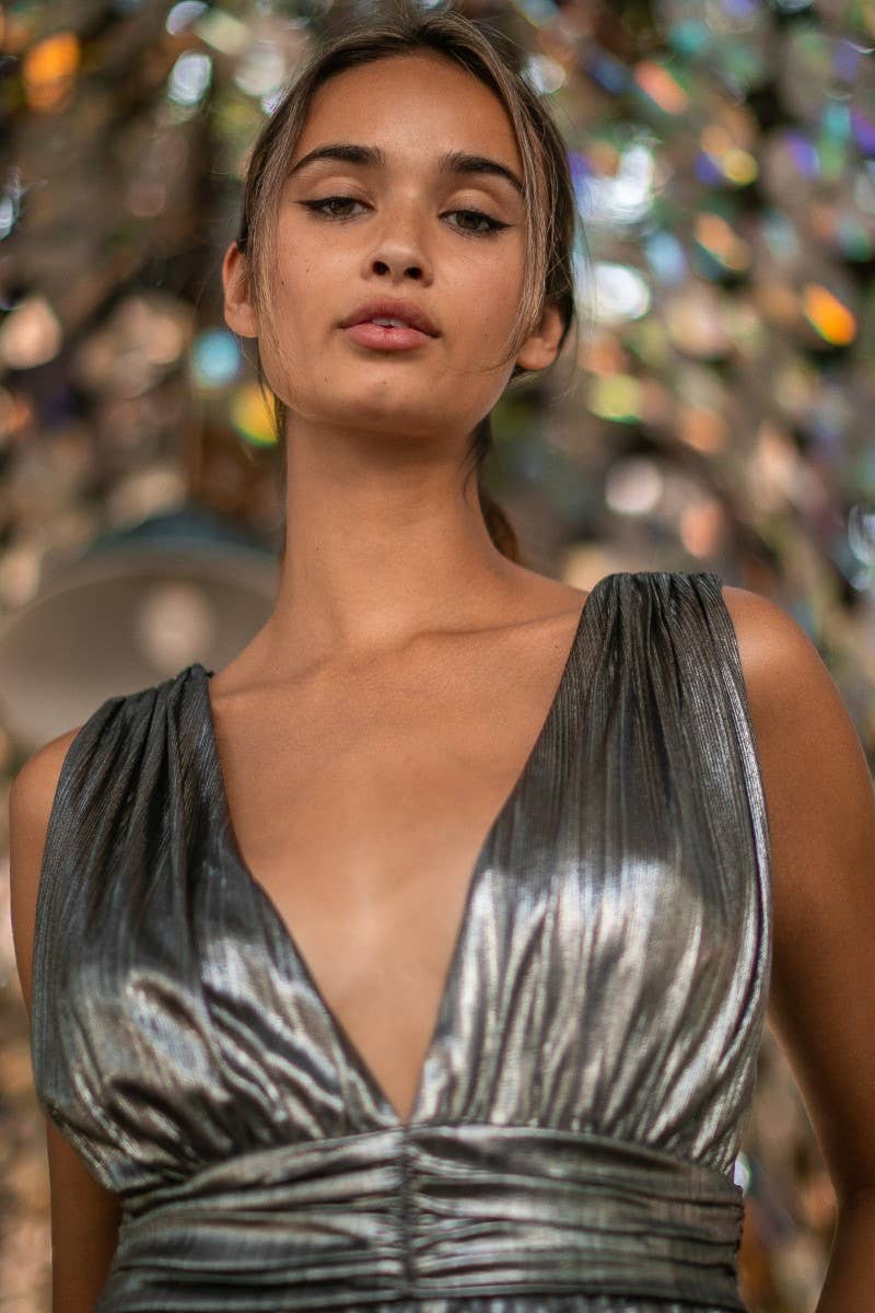 Verte – Großhandel Kleid – Damen – METALLISCHES KLEID_7D13917