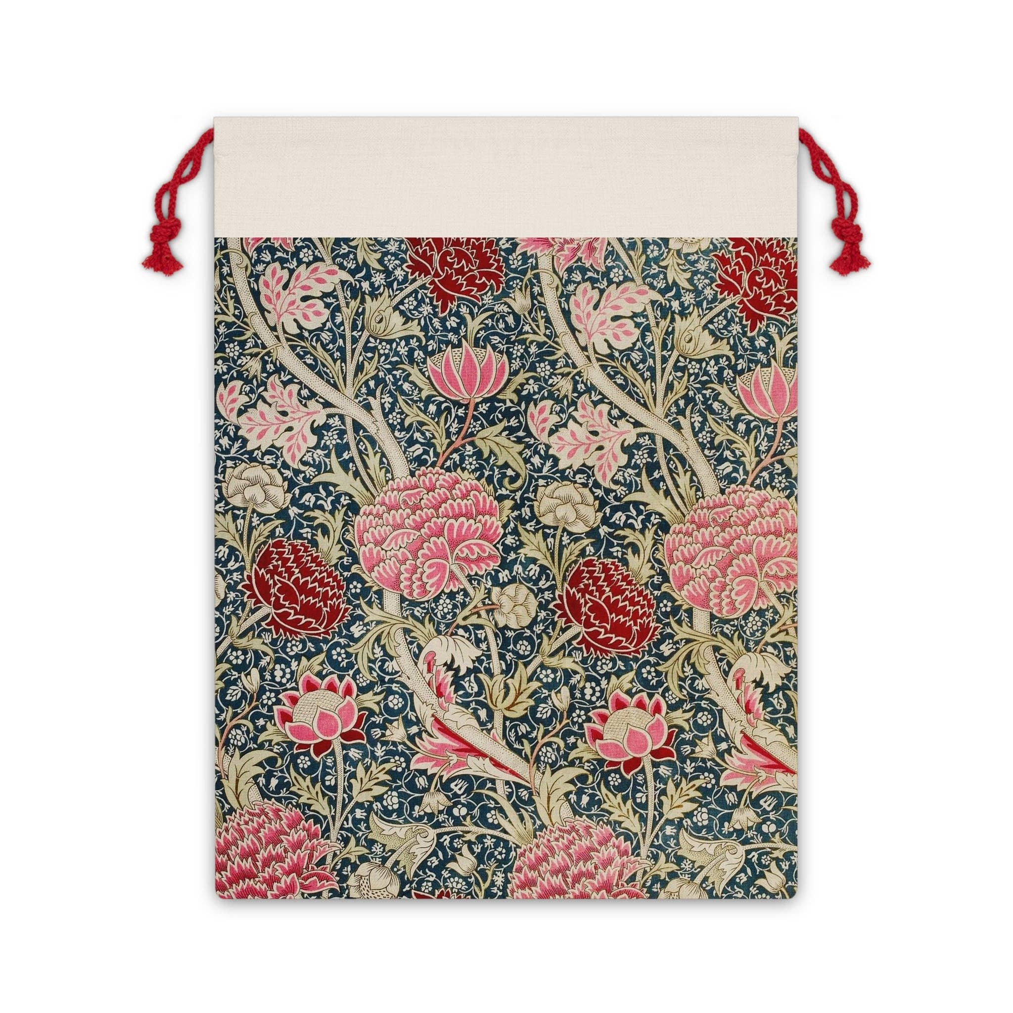 Willy Morris Home Emporium - Wholesale Christmas decoration - Christmas Santa Sack inspired by William Morris - Cray Collection