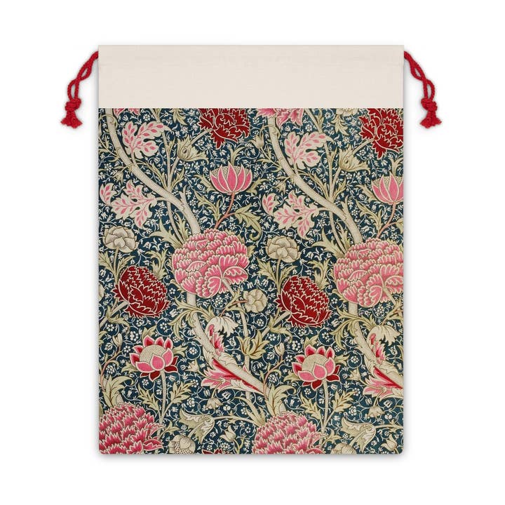 Willy Morris Home Emporium - Wholesale Christmas decoration - Christmas Santa Sack inspired by William Morris - Cray Collection0