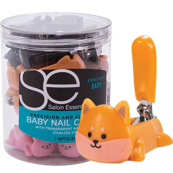 SE Precision Baby Nail Clipper Design Stainless Steel 16PCS for wholesale by Majestic Wholesale