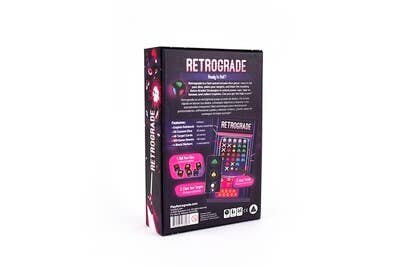 Resonym - Wholesale Board Game - Retrograde - The Fast-Paced Retro Arcade Dice Game2