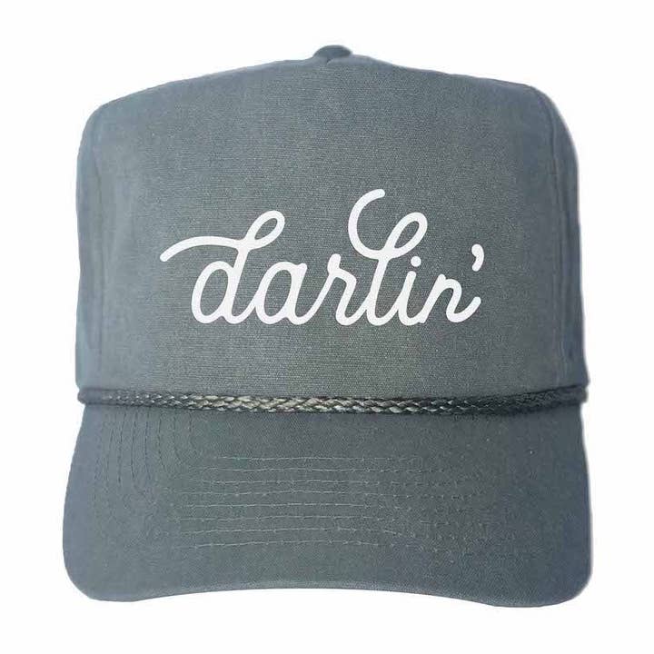 Darlin' Cursive Trucker in tela per la vendita all'ingrosso da parte di Frankie Jean