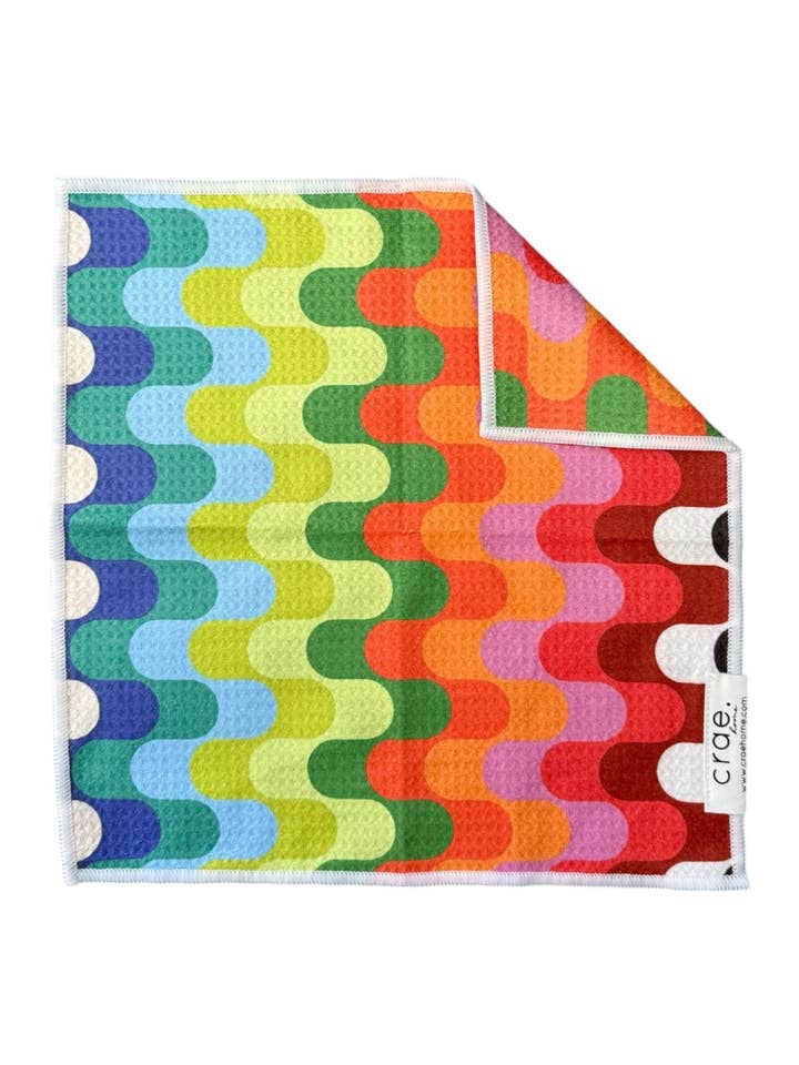 Ziggy: Double-Sided Washcloth for wholesale by Crae.Home