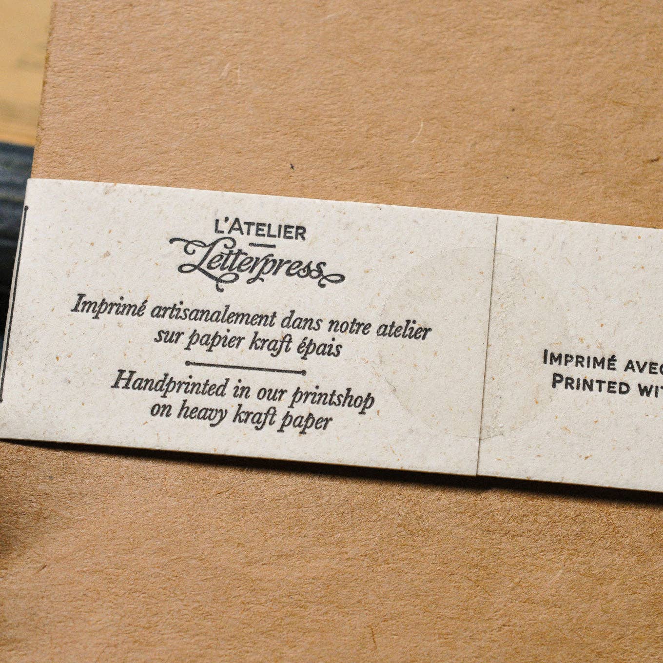 L'Atelier Letterpress - Wholesale Stationery/Notecard Set - Typography collection (32 Letterpress cards)12