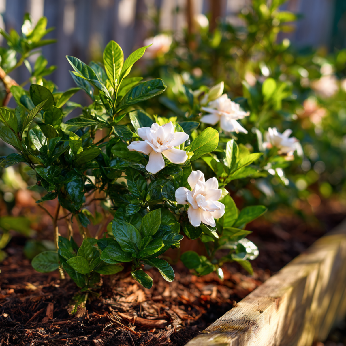 Oasis of Life – Planta viva por atacado – Gardénias – 4 plantas – Gardenia jasminoides – Altura 20–30cm – Ø13cm – Plantas de interior e de terraço perfumadas com flores brancas – Plantas nobres e perenes para casa, varanda e jardim8