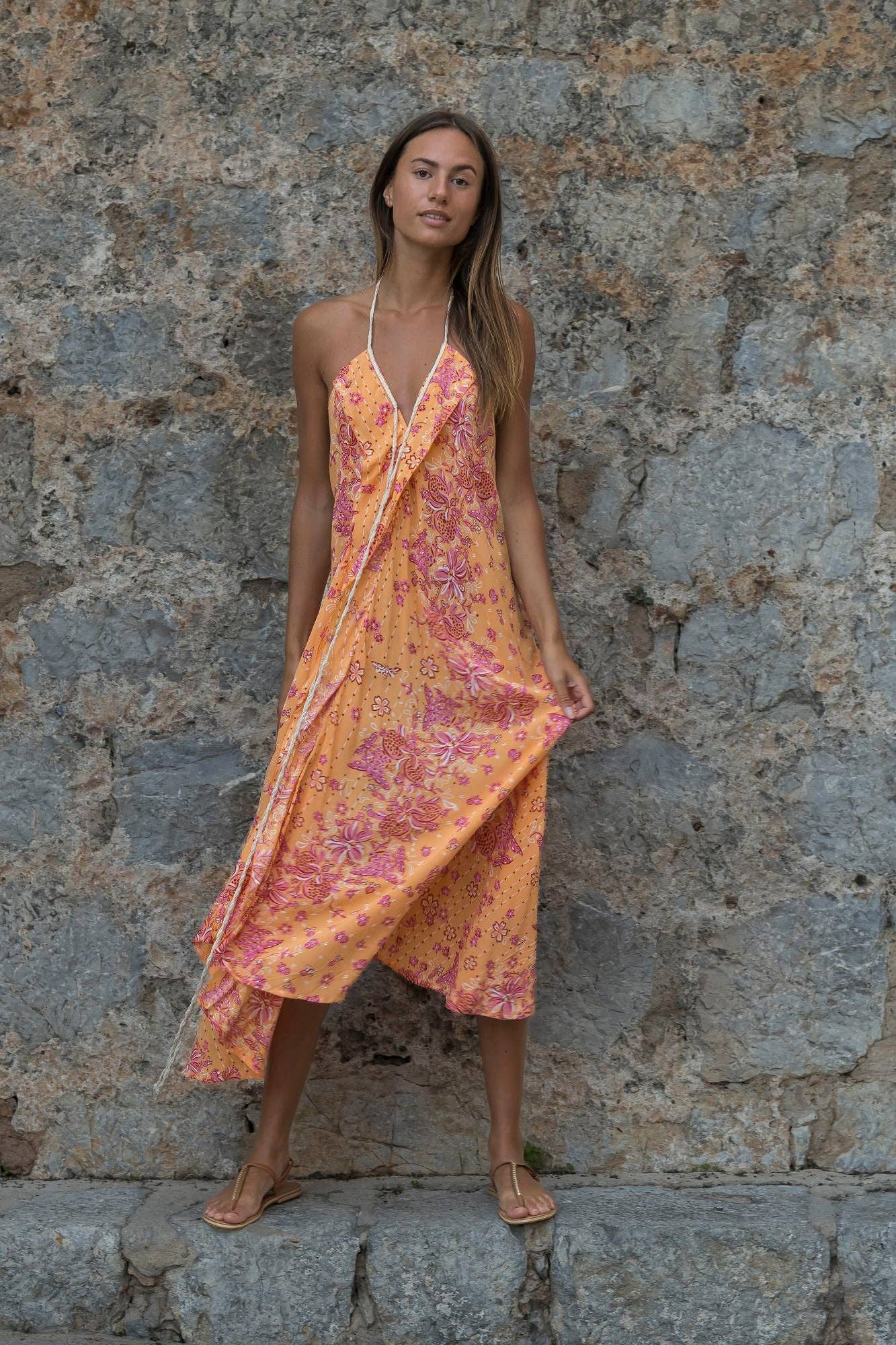 Pampita Island - Wholesale Dress - Women's - KIMURA PRINT0