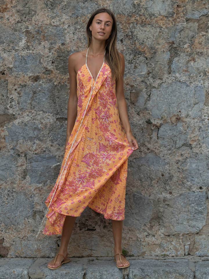 Pampita Island - Wholesale Dress - Women's - KIMURA PRINT