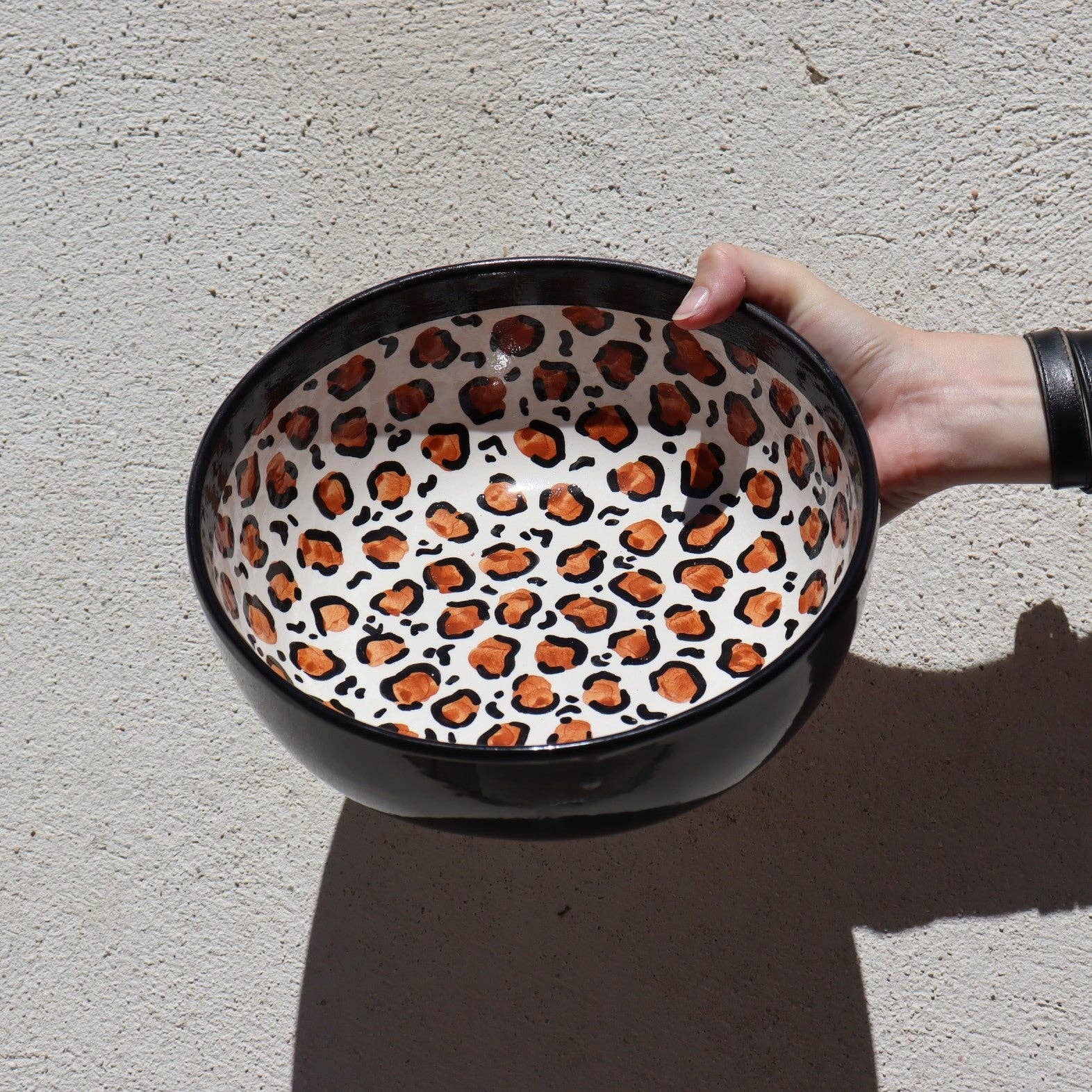 Maison MarmOl - Wholesale Salad Plate - Fiera Salad Bowl 22.5 cm – Leopard Patterns2
