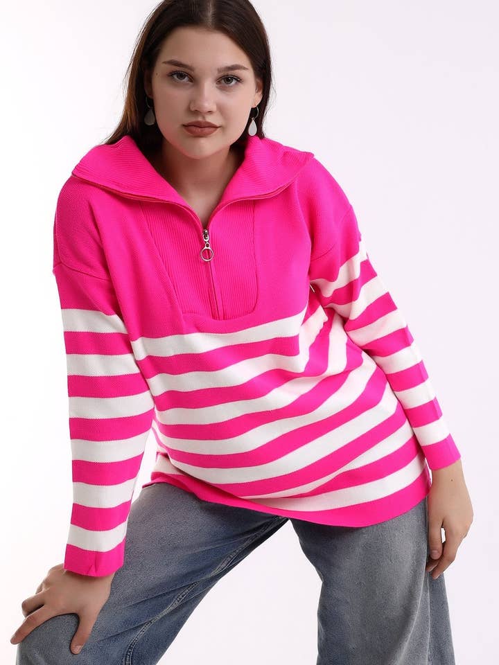 MAGLIONE CON CERNIERA per la vendita all'ingrosso da parte di Cloth Cube