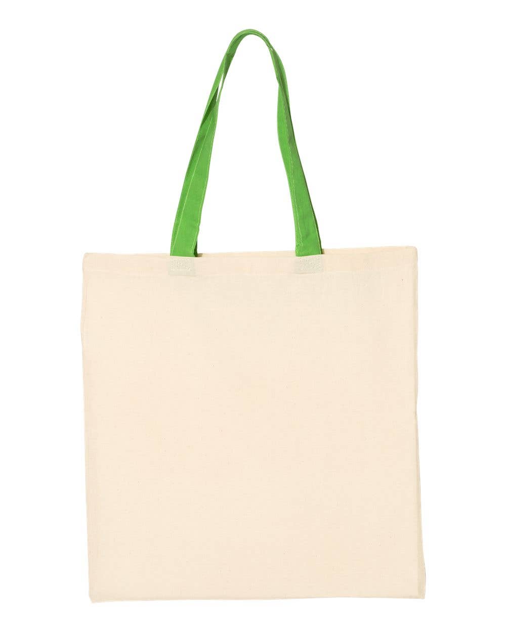 Lucky Avocado - Wholesale Tote Bag - Unisex - Economical Tote with Contrast-Color Handles16