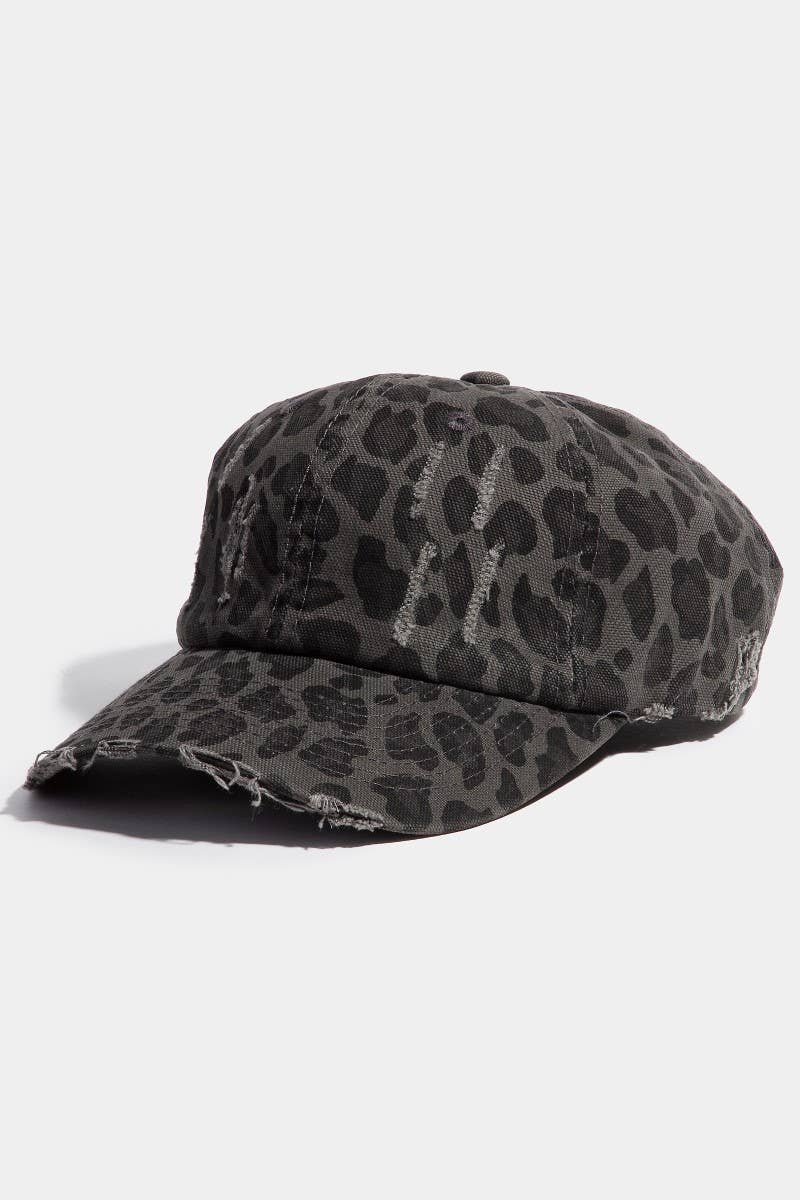 Collections by Fame Accessories - Wholesale Baseball Cap - Women's - Leopard Print Baseball Cap4