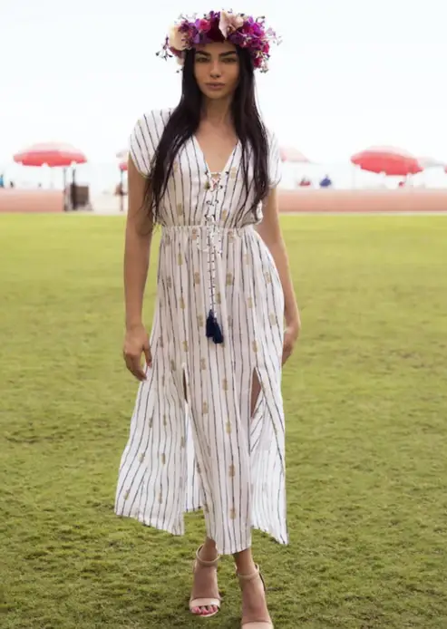 Angels by the Sea Hawaii - Vente Robe – femme - Robe Ananas Loha1