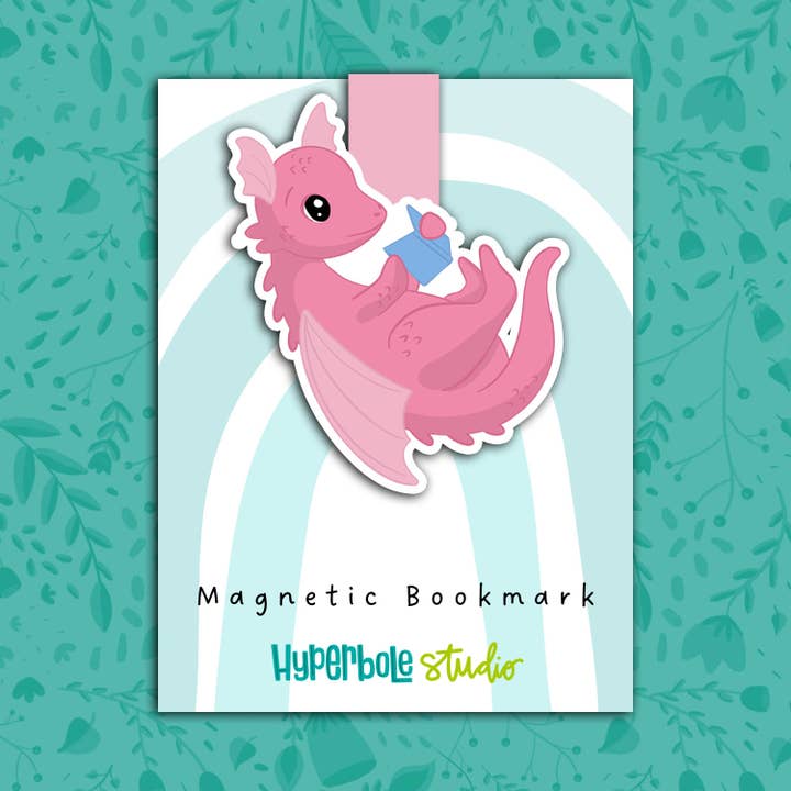 Dragon Magnetic Bookmark for wholesale by Hyperbole Studio