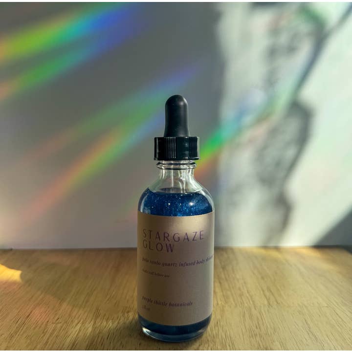 Stargaze Body Shimmer Perfume Oil for wholesale by Purple Thistle Botanicals