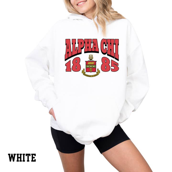 Crest Radiance Sorority Huvtröja för wholesale av Kite and Crest