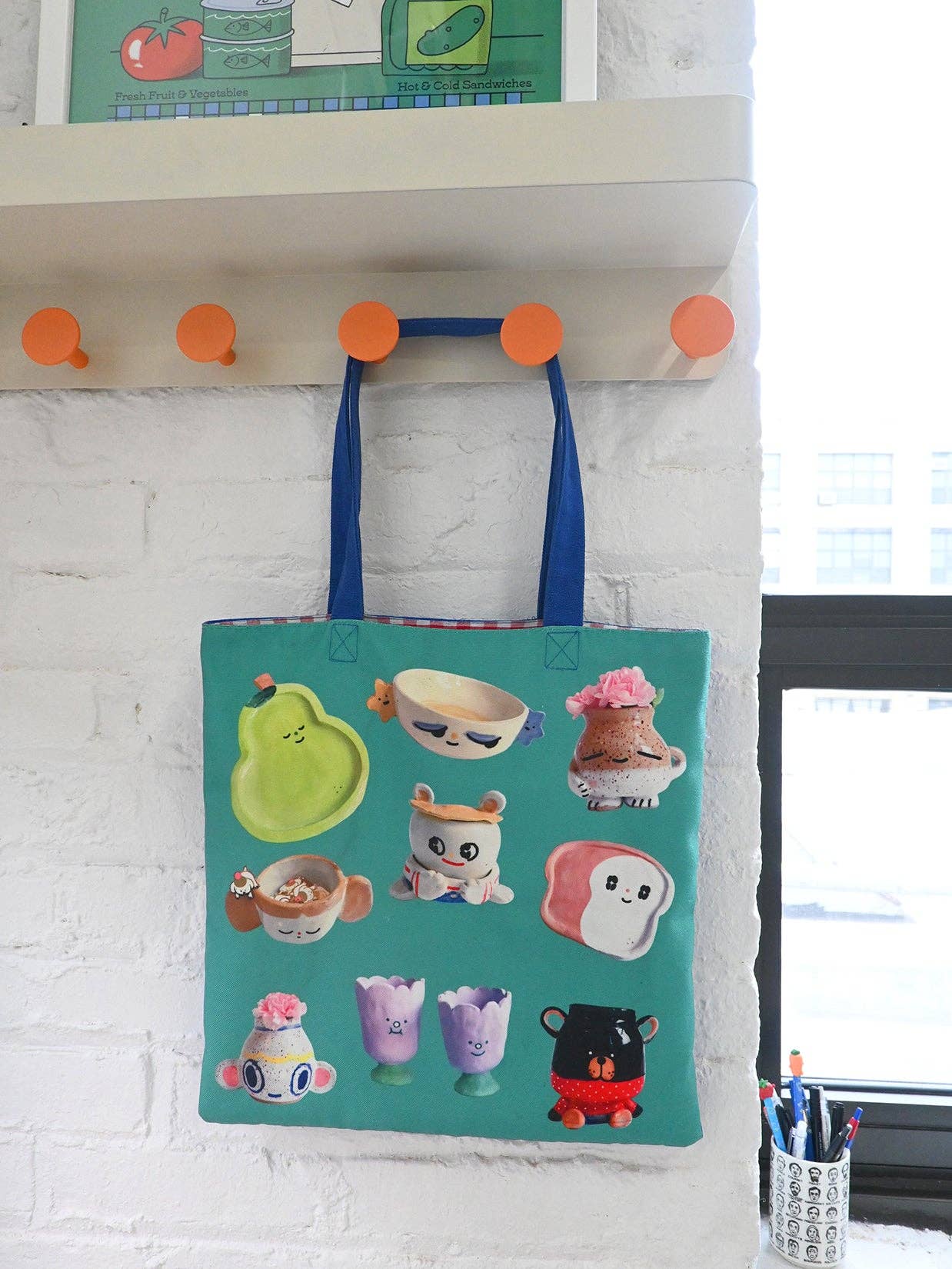 Natali Koromoto - Wholesale Tote Bag - Women's - "Ceramic Party" tote bag9