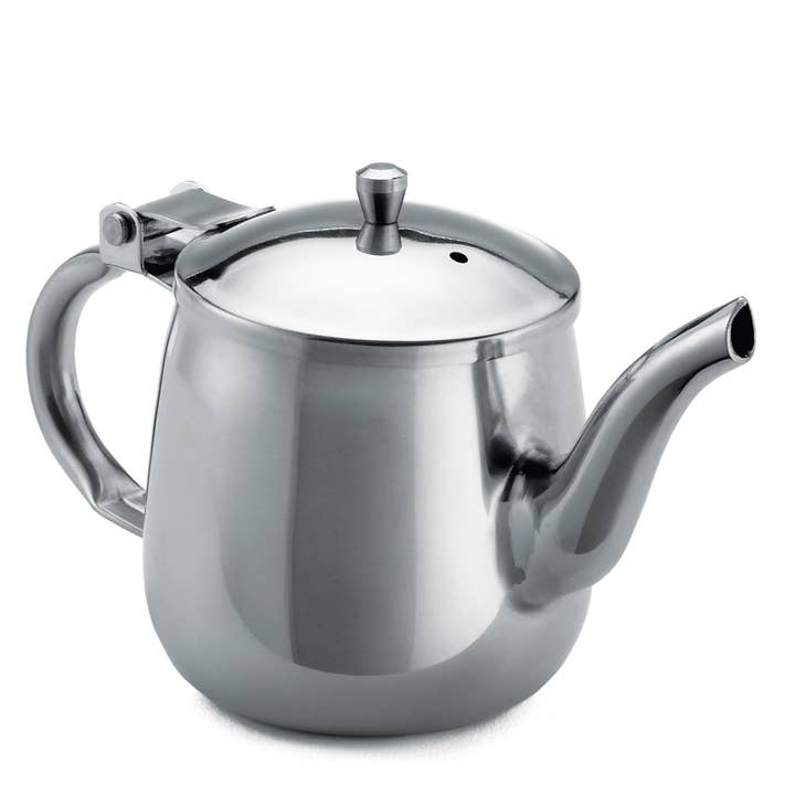 TableCraft Products Company - Wholesale Tea Pot - 10 oz Teapot, Stainless Steel