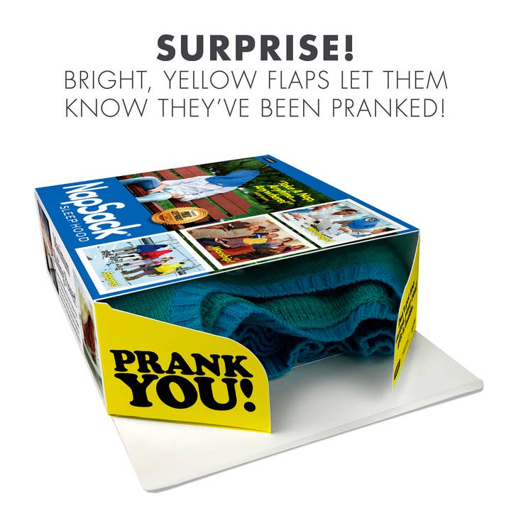 Prank-O - Wholesale Gag Gift/Novelty Gift - Prank Gift Box Nap Sack