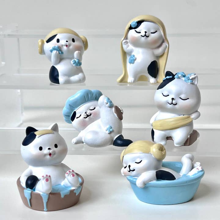 71033 Hotspring Cats Blind Box-6 for wholesale by BCmini
