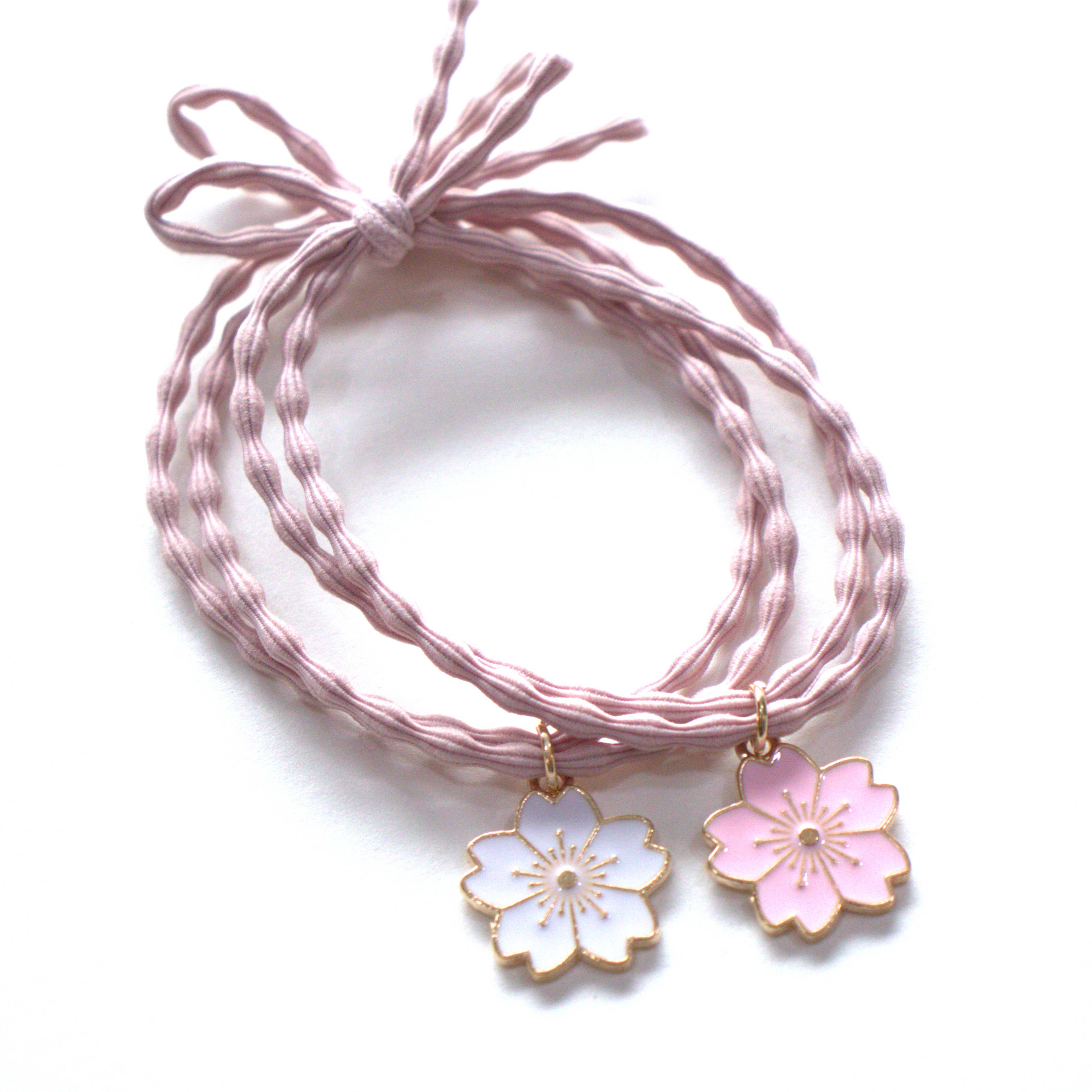 Yuko B – wholesale Hair tie – Kids – Premium Hair Elastic Bracelets - Pretty Flowers6