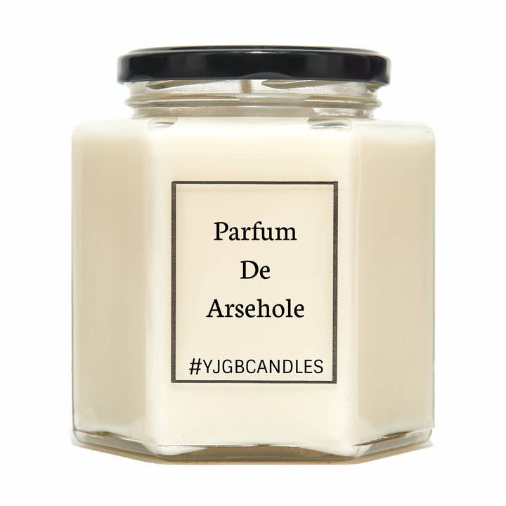 Parfum De Arsehole Scented Candle for wholesale by Lindsay Lucas Candles