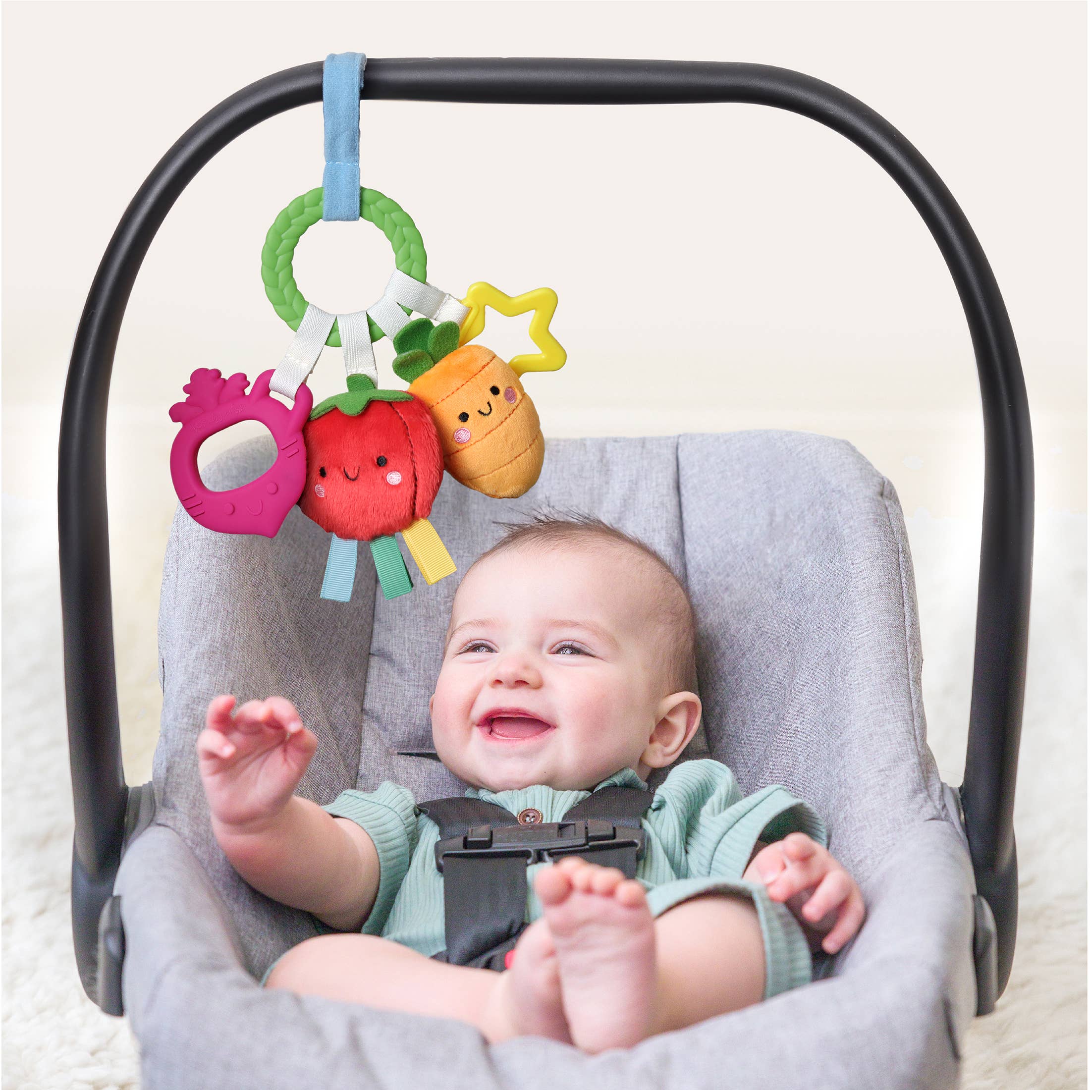 Itzy Ritzy - Wholesale Teether (Not Clip-On) - Baby - *NEW OPTION* Bitzy Busy Ring™ Teething Activity Toy19