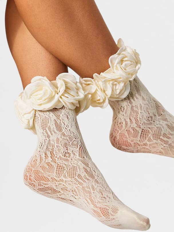 High Heel Jungle - Wholesale Socks - Women's - Lace Ring Socks