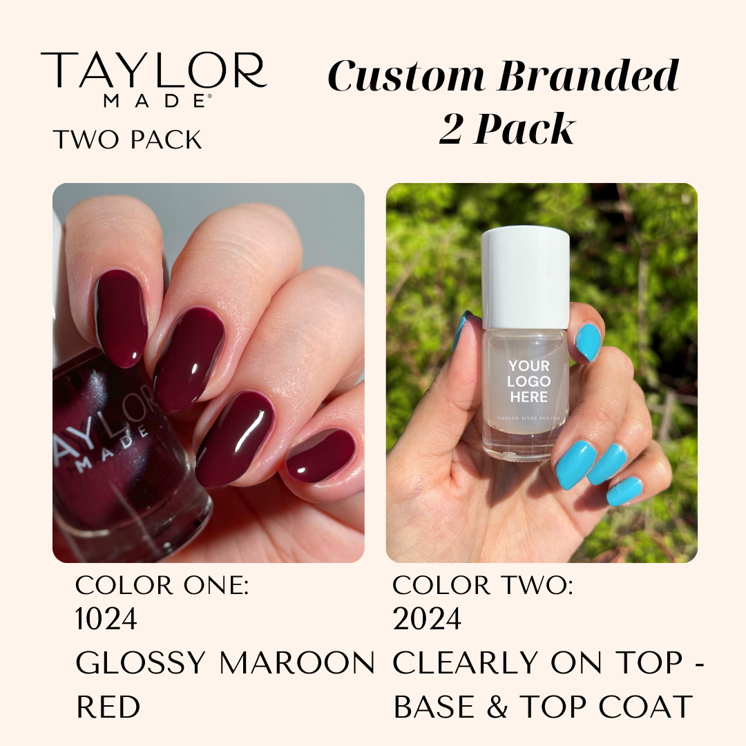 Taylor Made Polish – wholesale Nail polish – Custom Nail Polish: 2 Pack Long-wearing + Vegan + Non-toxic161