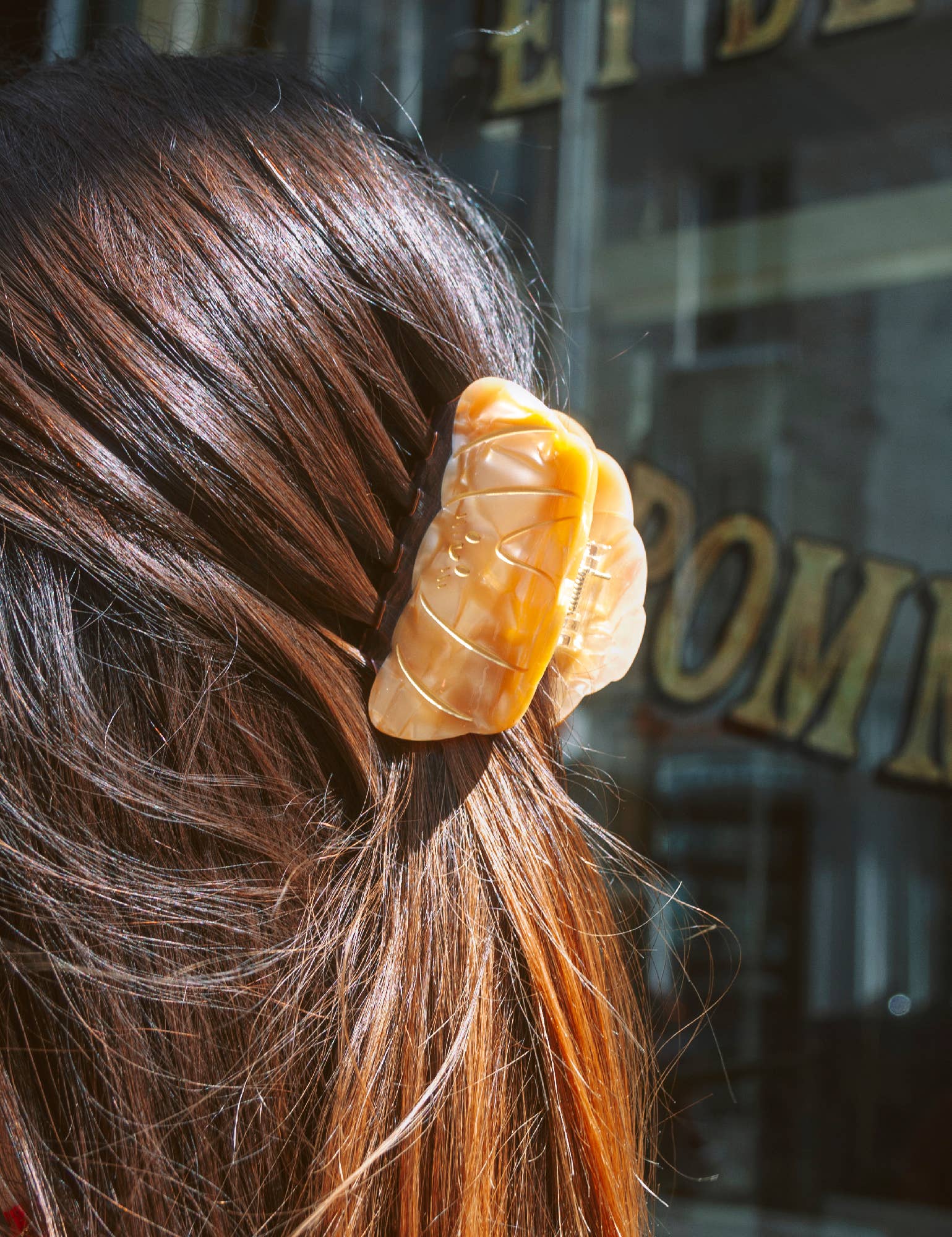 Joanna Behar - Wholesale Hair Clip - Women's - NEW COLOR - Kawaii french butter Croissant Hair claw clip6