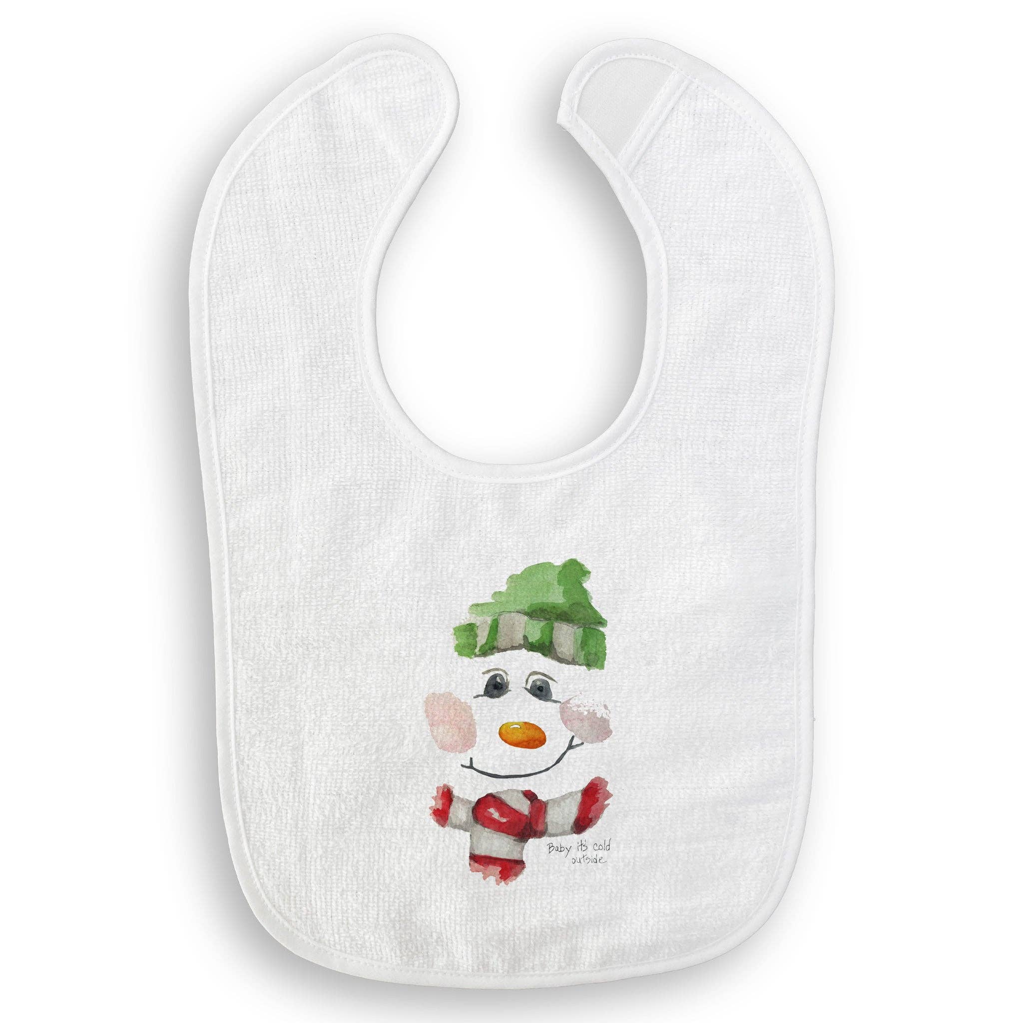 French Graffiti – Toalha de chá por atacado – Cara boneco de neve15