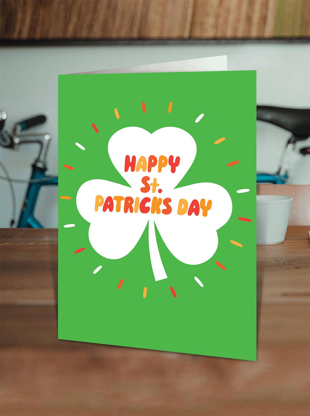 Brainbox Candy - Wholesale St. Patrick's Day Card - Lovely St Patrick's Day Card - Shamrock1