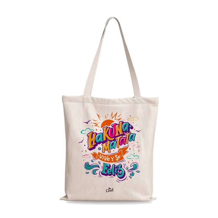 Tasche „Hakuna Matata – Lebe und sei glücklich“ für den Großhandel von STAR WAY, S.L. | MrCool