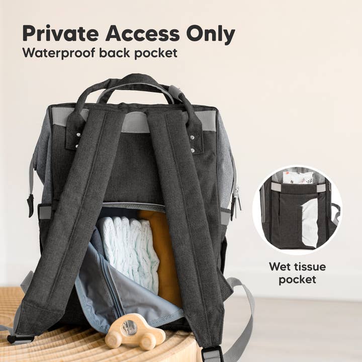 Graphite Original Diaper Bag Backpack, Baby Bags with Changing Pad for wholesale on Faire4